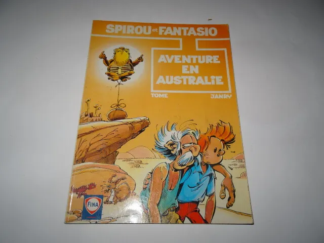 Spirou et Fantasio : aventure en Australie ; BD Fina
