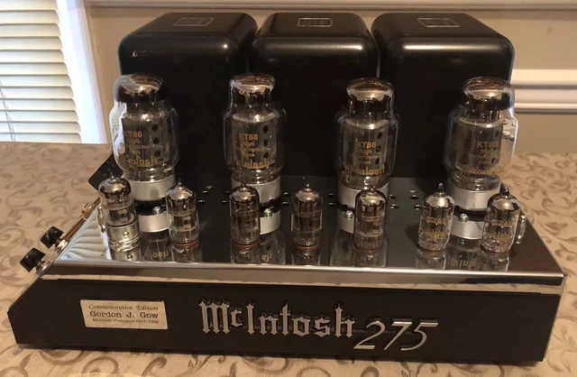 ◆McIntosh MC275 Gordon J. Gow m0a9847 McIntosh MC275 Stereo Tube Power Amplifier; Gordon Gow