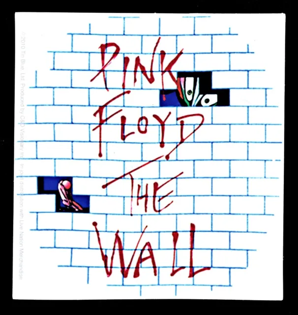 Pink Floyd The Wall Sticker Decal Hippie Gypsy Biker Rock n Roll