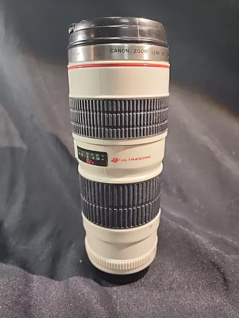 Canon Camera Lens Mug Thermos 1:1 EF 70-200mm L Ultrasonic Cup Special Edition