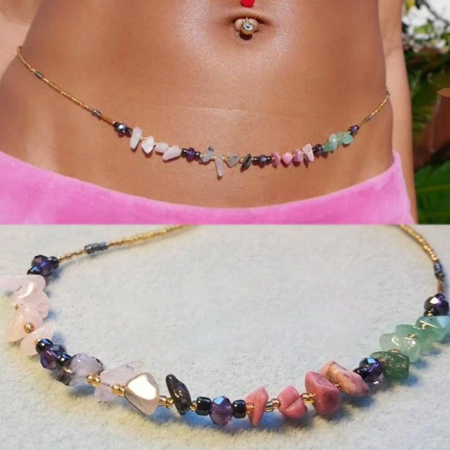 Chain Layered Waist Beads Chain Belly Chain Waist Chain Summer Beach Jewelry