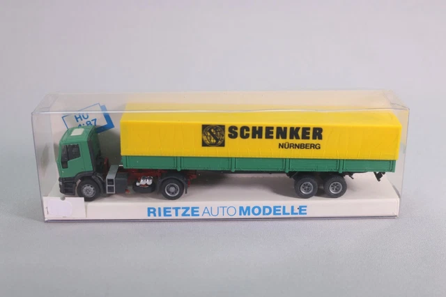 RIETZE HO 1/87 Camion Ford Cargo Koffer Lkw Fire Safety British Police