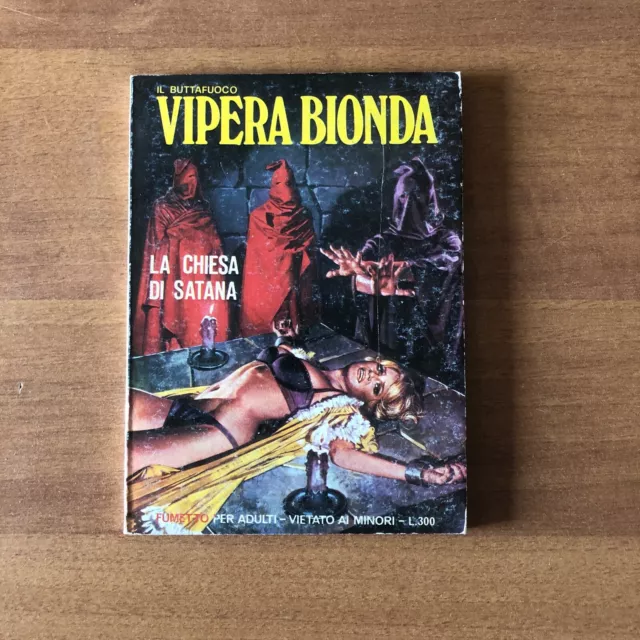 # Fumetto Vintage per Adulti - VIPERA BIONDA n.15 - 1978 - Edifumetto