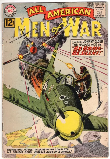 ALL AMERICAN MEN OF WAR #94 1962 Russ Heath Classic Cover DC Silver Age Comic