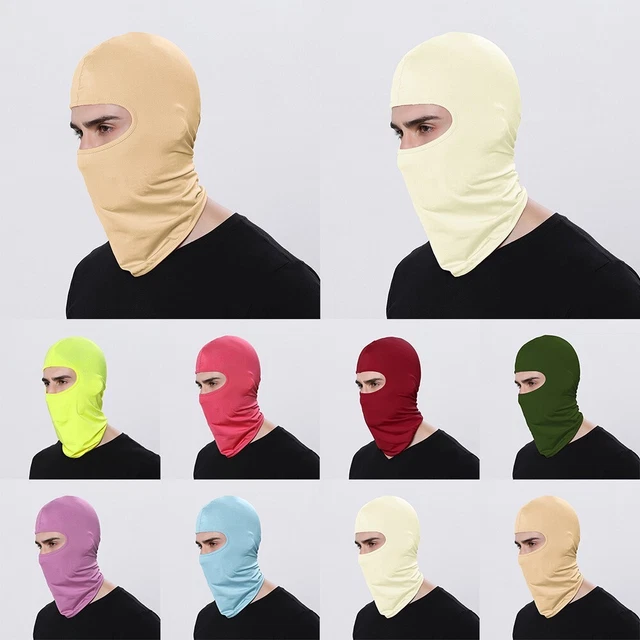 Equitation Masque Cyclisme Chapeau Moto Écharpe UV Protection Contre