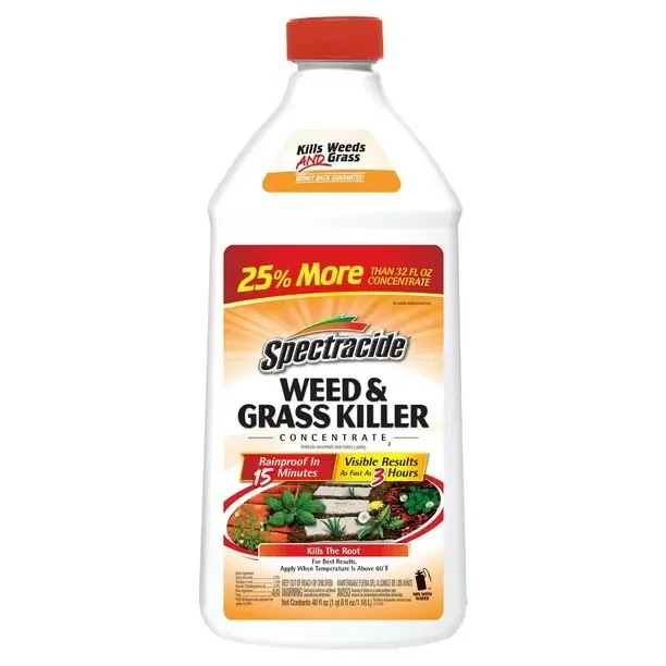 Weed And Grass Killer Concentrate 40 Ounces, Use On Patios, Walkways