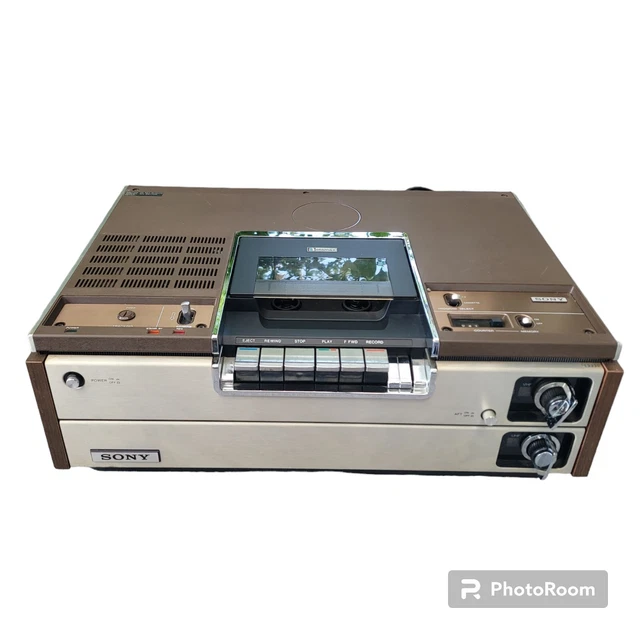 1ST BETAMAX PLAYER released: Sony SL-7200 Rare Untested, Great ...