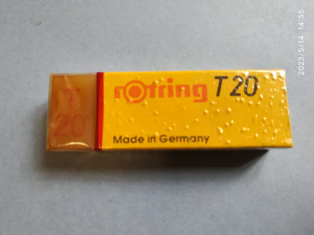 Gomma per cancellare da collezione ROTRING T 20 made in Germany VINTAGE anni 70 2