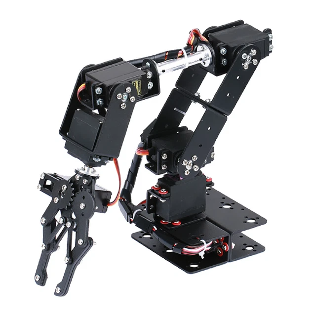 High Quality 6DOF Mechanical Robot Arm Claw for Robotics   DIY Kit