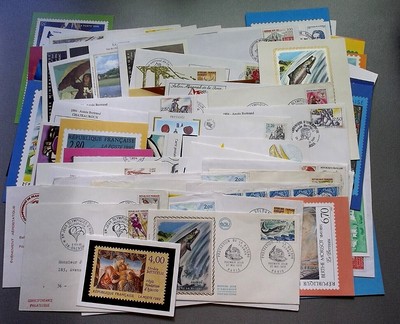 Lot  Lettres Cartes Enveloppes
