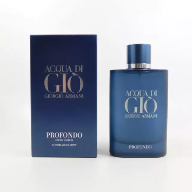 Acqua Di Gio PROFONDO by Giorgio Armani EDP for Men 4.2 oz / 125 ml *NEW IN BOX*