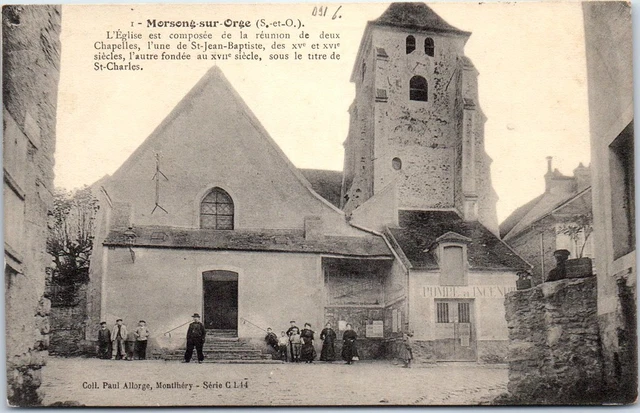 91 MORSONG SUR ORGE - vue du cloche de l'eglise.