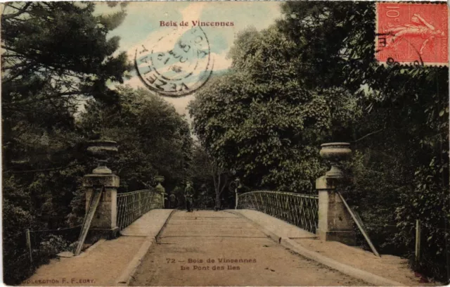 CPA AK Vincennes Le Pont des Iles FRANCE (1283305)