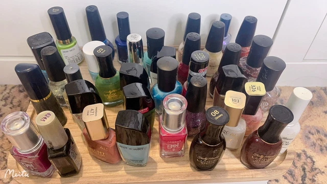 Mixed Brand Bulk Sell Nail Polishes 37 colors