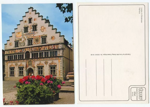 32523 - Lindau in Lake Constance - Town Hall - old postcard