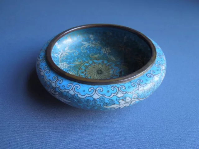 Petite Coupe Ancienne Emaux Cloisonnes Chine Japon Asie