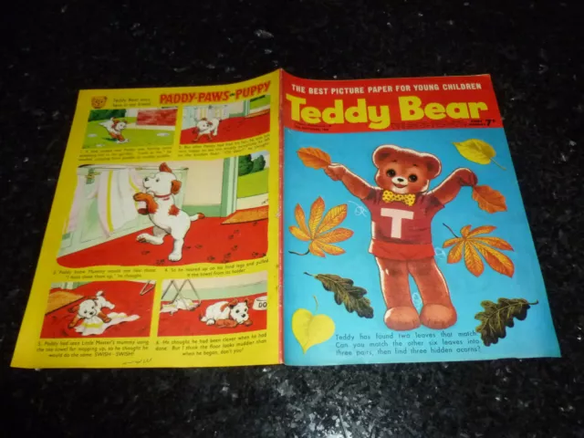 TEDDY BEAR Comic - Year 1968 - Date 19/10/1968 - UK Paper Comic 2