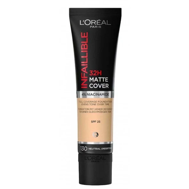 Fond De Teint Stick L'Oréal Infallible 502 Gold Is Cold - 9g, Tenue Longue, Mat, FPS 0