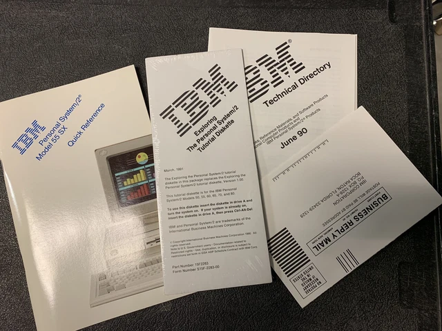 Ibm Personal System/2 Model 55 Sx Quick Reference Manual