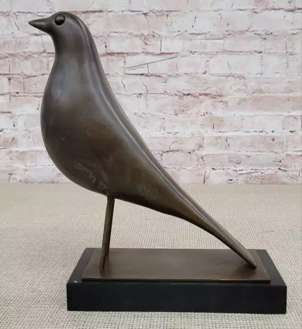 Williams Modern Mid Century Bird Bronze Sculpture Abstract Signed Art