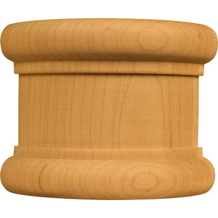 OSBORNE WOOD PRODUCTS 7212MH 2 1/2 x 3 1/8 x 1 1/8 Lg Half Round Spool in