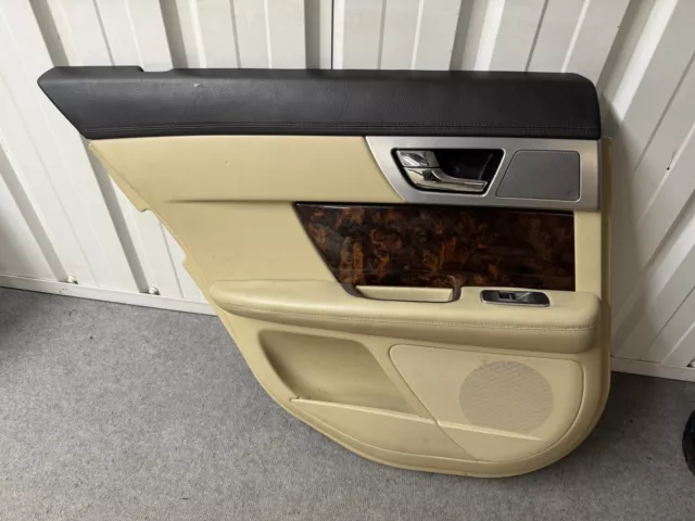 JAGUAR XF 2012 FACELIFT Passenger NEARSIDE  Rear DOOR CARD PLASTIC PANEL ONLY