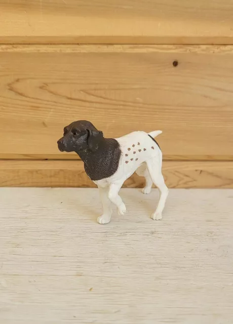 Vintage German Short-haired Pointer Figurine Toy Heavy Plastic Dog