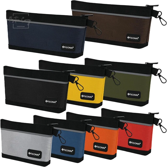Tool Pouches with Zipper, 1680D Oxford Small Tool Bags, Utility Bag Zipper Pouch