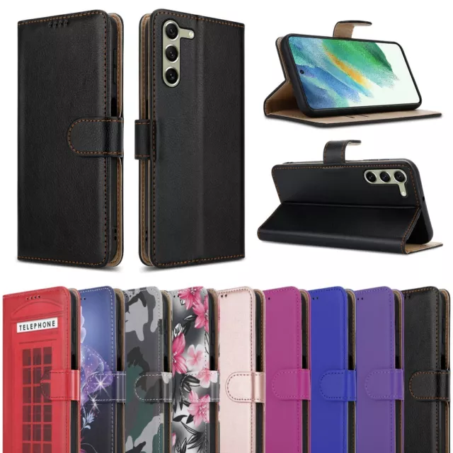 Case For Samsung Galaxy A55 5G, Leather Wallet Magnetic Flip Stand Phone Cover