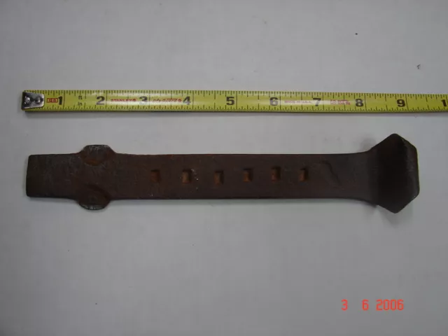 Antique Rustic Hand Forged Iron Barn, Shed, Stable Door Latch 8 3/4" - # 2