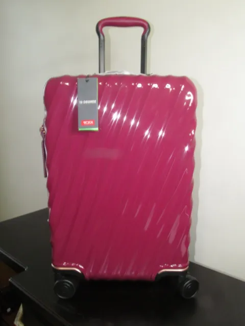 TUMI Luggage Berry Expandable Check In Spinner TSA Locking, Rose Gold Accent-NWT