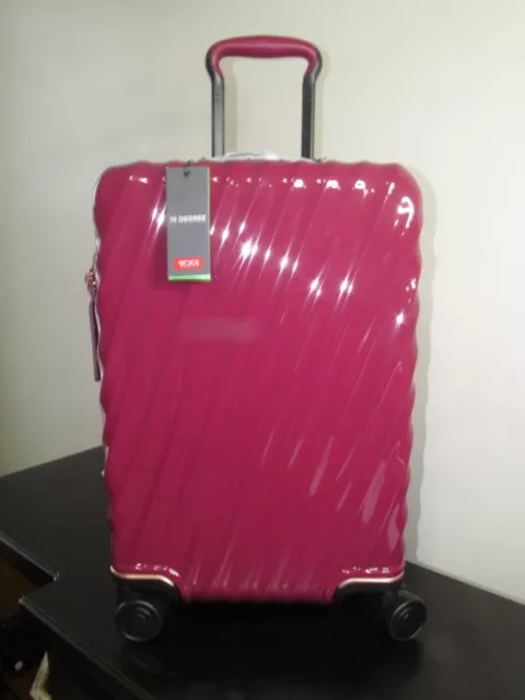 TUMI Luggage, Limited Berry Expandable Carry On Spinner TSA Locking-USB Port NWT