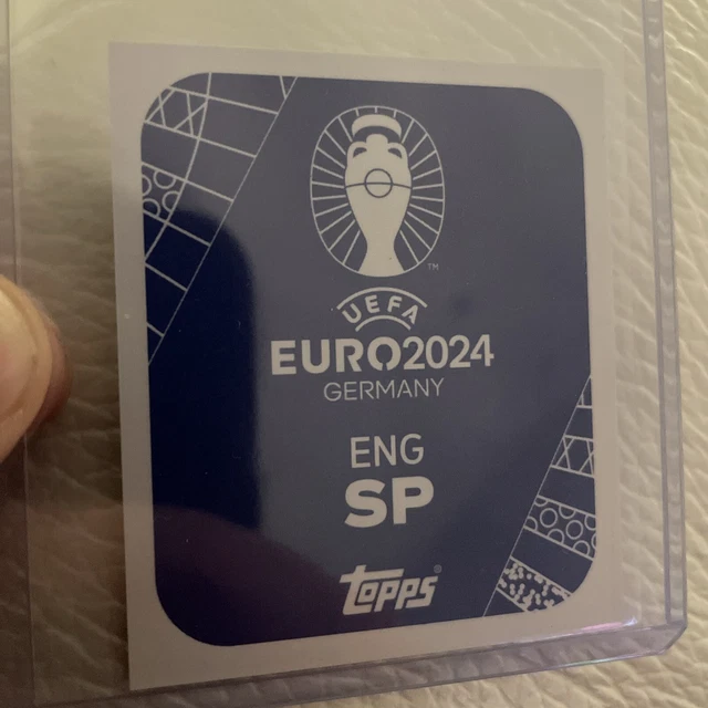 TOPPS EURO 2024 Jude Bellingham No Signature Gold Parallel Sticker ENG