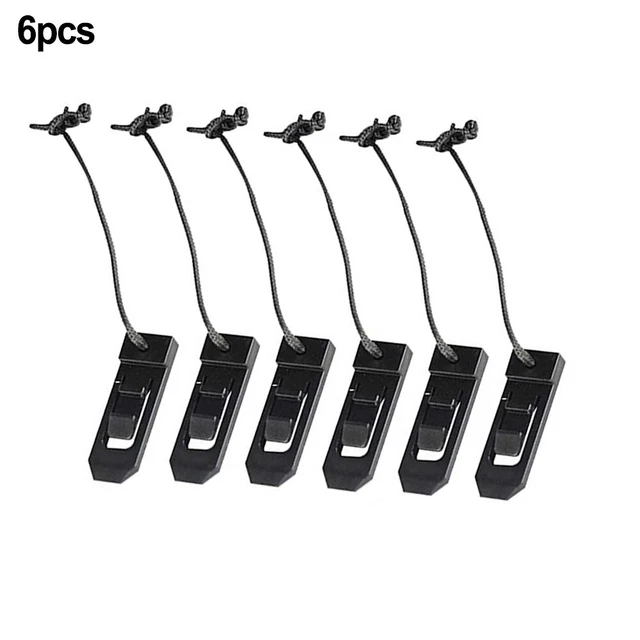 Surfboard Clips Buckle Plug Nylon Surfing Fins Clip 6pcs Inflatable Surfboards