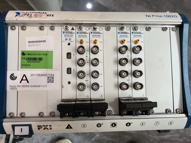 1 Pcs National Instruments NI PXIe-1062Q+2*PXI4461+2*PXI4462