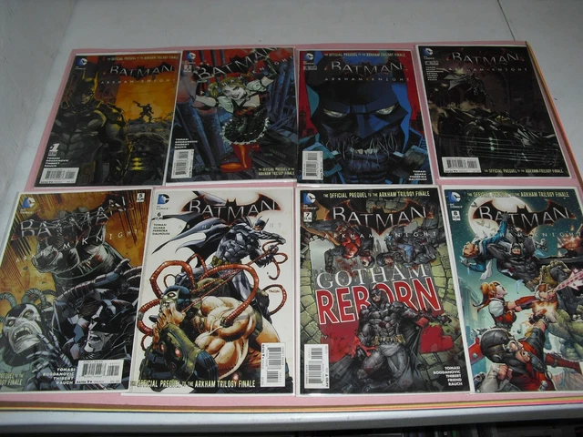 Batman Arkham Knight 1-8 all VF/NM! DC 2015 run near complete set 2 3 4 5 6 7