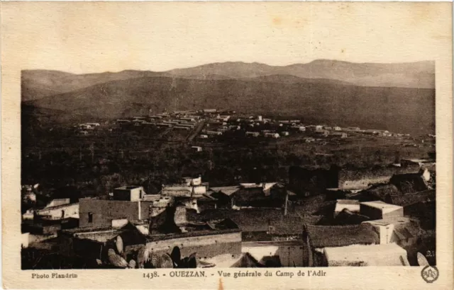 CPA AK MAROC OUEZZAN - Vue générale du Camp de l'Adir (280424)
