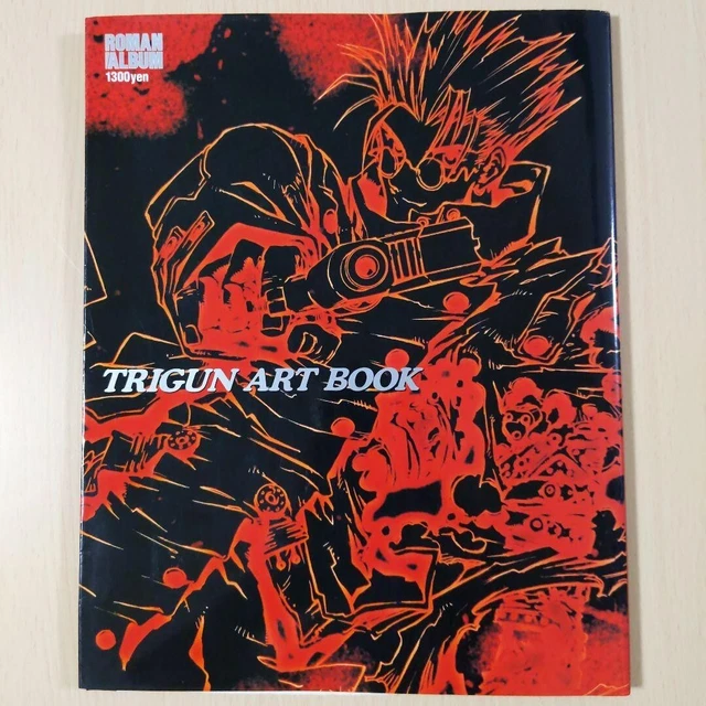 Trigun Art Book Romantic Album Used Free Shipping From Japan