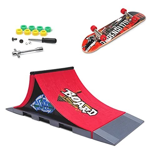 Mini Skatepark Parc Rampe pour Doigt Board Skateboard Pièces Set Jouet Enfants Mini Skatepark Parc Rampe pour Doigt Board Skateboard Pièces Set Jouet Enfants