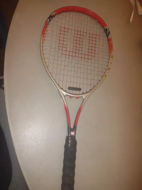 Wilson Tie Breaker 110 Tennis Racquet 4 1/2 Grip Power Bridge