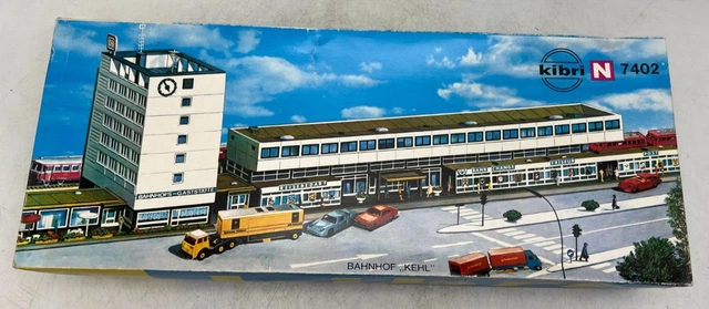 KIBRI N SCALE 7402 Bahnhof Kehl Modern Station Model Train