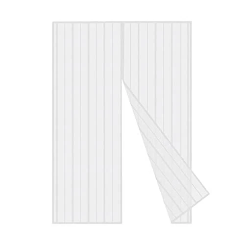 Sekey 140 x 240 cm Moustiquaire pour Portes, Avancée Rideau Magnétique Anti-inse