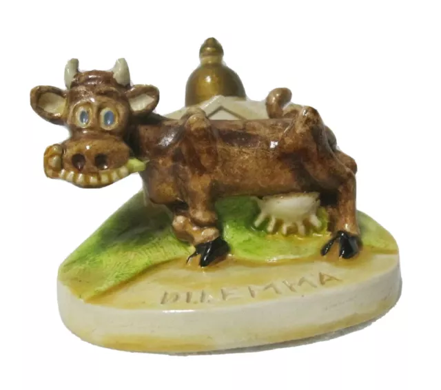 SEBASTIAN MINIATURE SML-082A Dilemma (Cow Painted Brown)