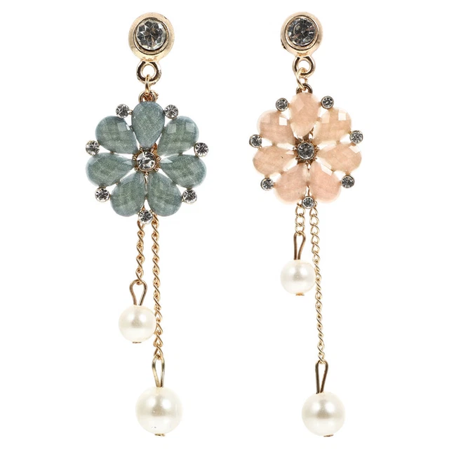 2 Pcs Anti Prise Pendentif Bouchon Anti-poussière Accessoires Bling Téléphone