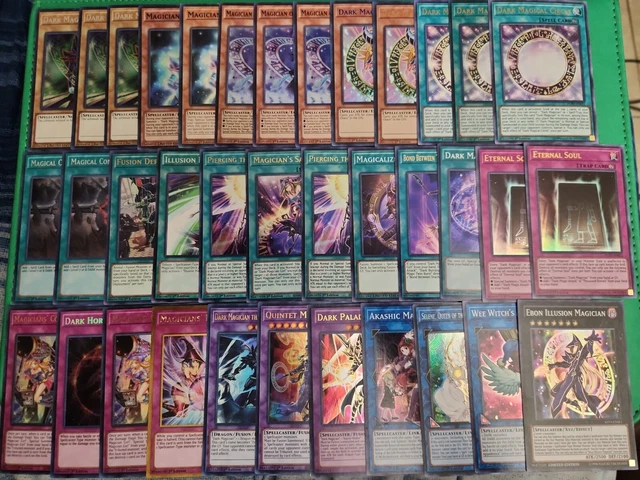Yugioh 36 Card Dark Magician Deck Core Chaos Circle Dark Magician Girl Bond