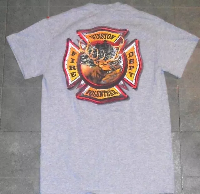 WINSTON Volunteer Fire Dept Department Truth or Consequences NM New Mexico shirt