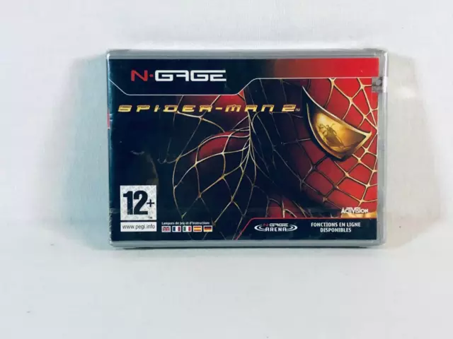 Spider-Man 2 N-Gage FR Jeu Complet scellé Neuf New Neu