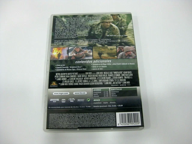 WINDTALKERS DVD NICOLAS Cage Mark Ruffalo £20.11 - PicClick UK