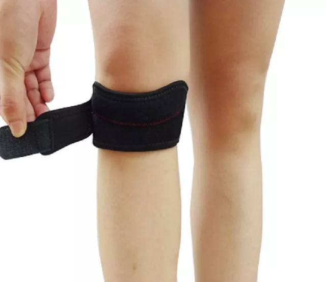 Knee Patella Brace Football Tennis Jumper Runner Strap Sport Compression Support 2