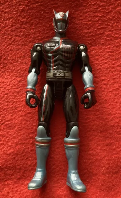 Power Rangers SPD Black Shadow Ranger/police Action Figure 2005 Bandai 6” 30406